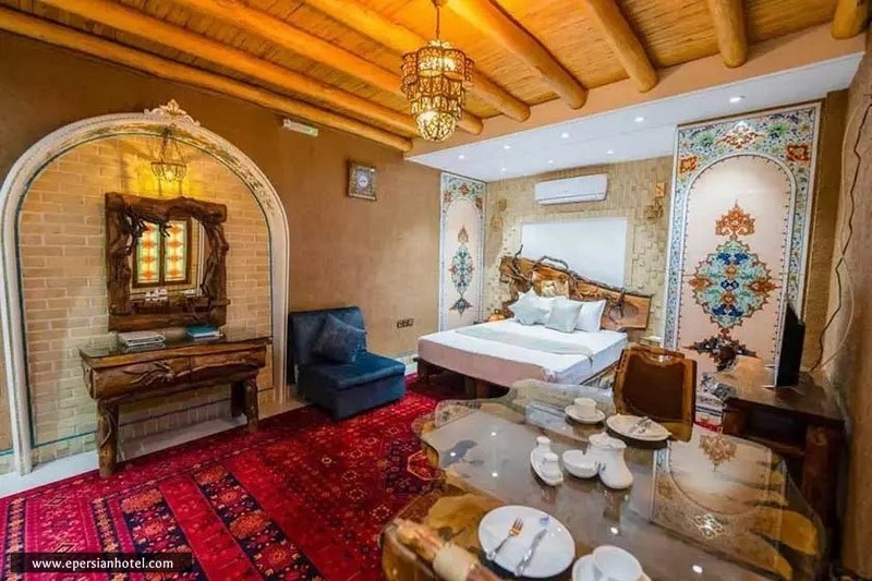 اتاق دبل بوتیک هتل آب میرزا مشهد